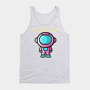 Astro Girl Design Tank Top